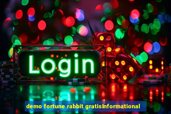 demo fortune rabbit gratisInformational